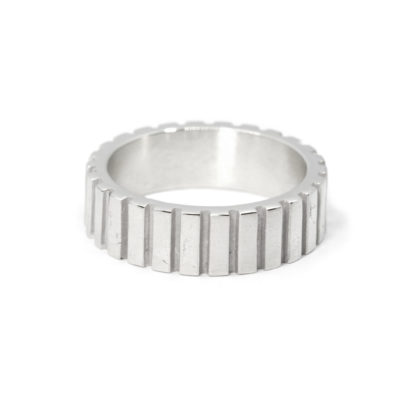 Bague homme Jack 8mm argent