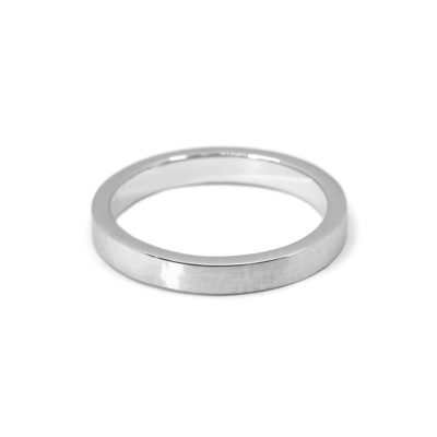 Bague homme Jo 2.50mm argent