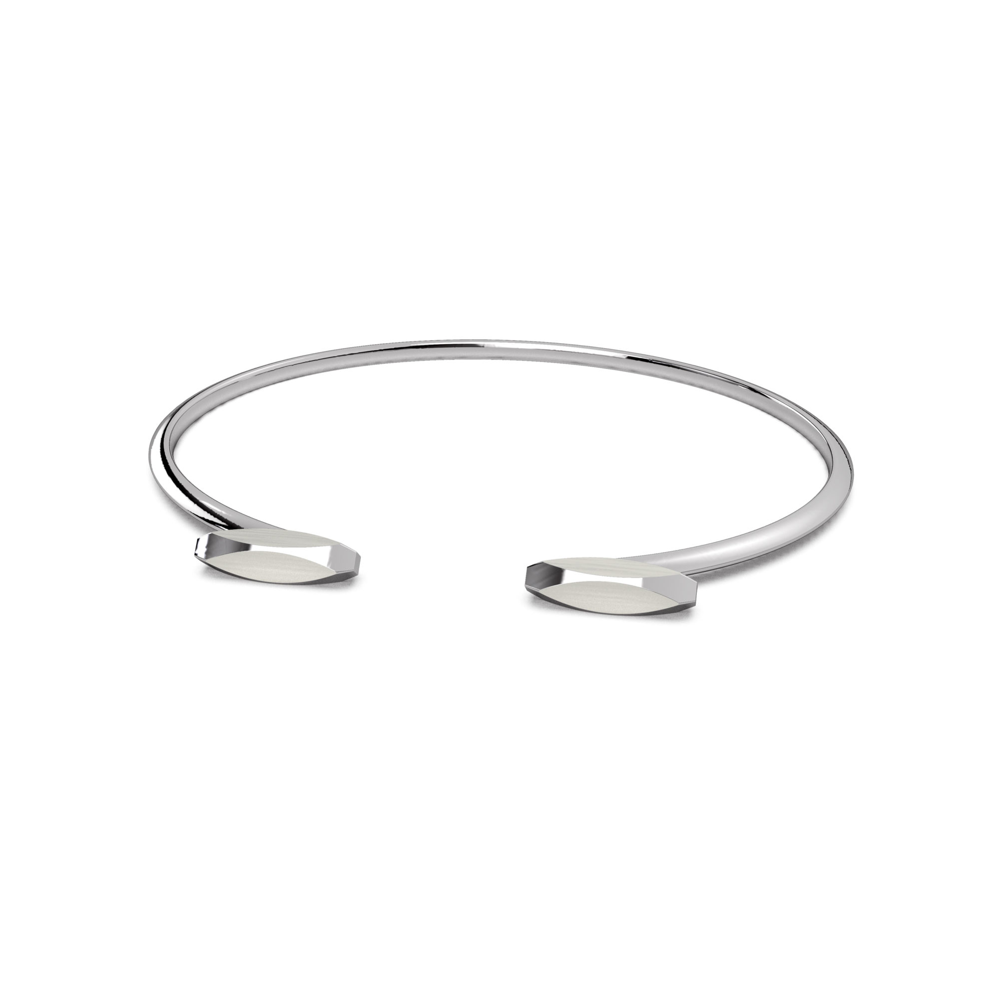Bracelet jonc Urban Tribe argent