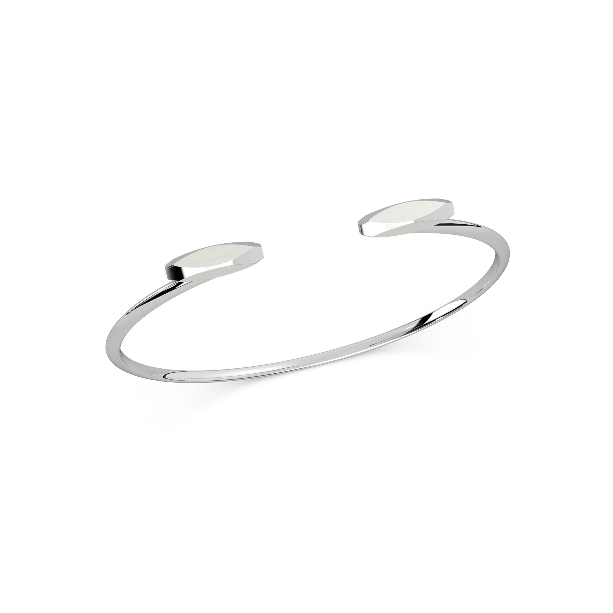 Bracelet jonc Urban Tribe argent