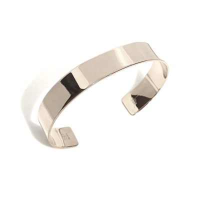 bracelet jonc argent 11mm poli