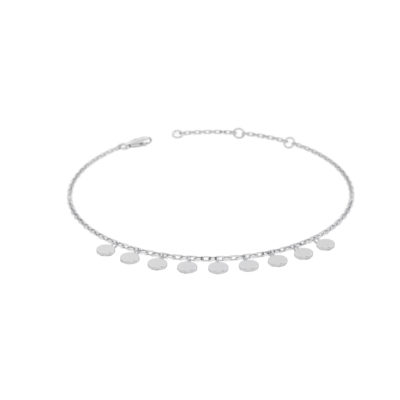bracelet pampilles argent-1