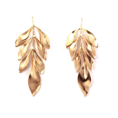 boucles d'oreilles Zagara vermeil or rose