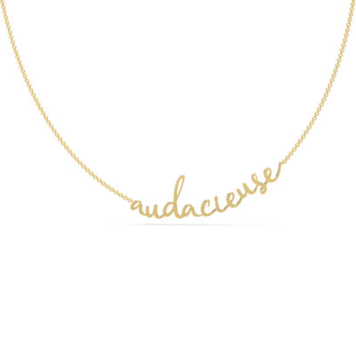 Collier Audacieuse vermeil