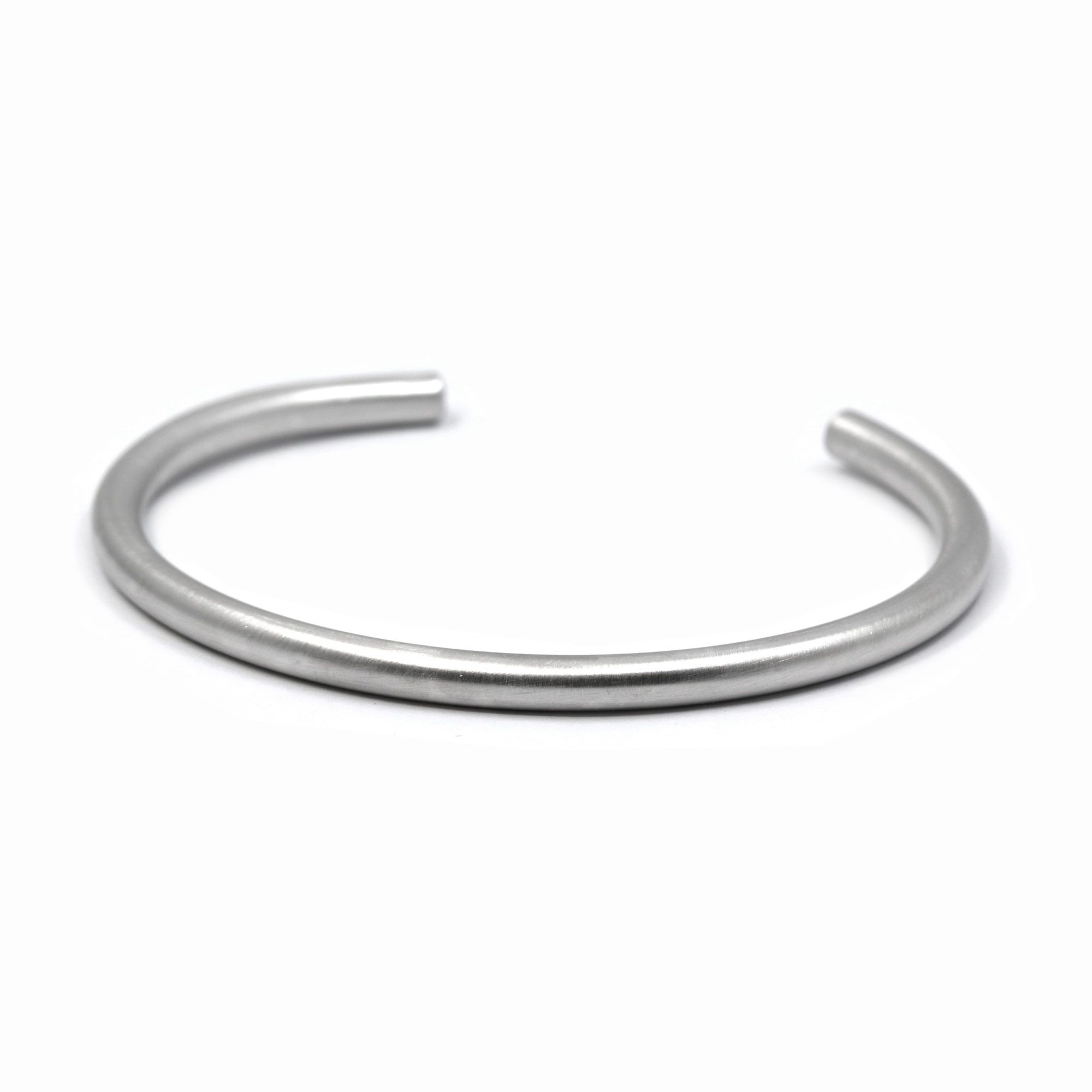 bracelet homme Jon brossé 4mm fil rond