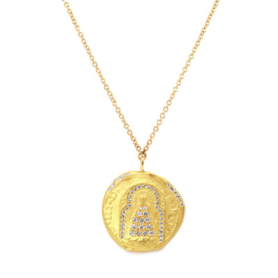 Collier Vierge grande médaille